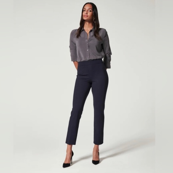 Spanx AE Slim Straight Pant - Rain